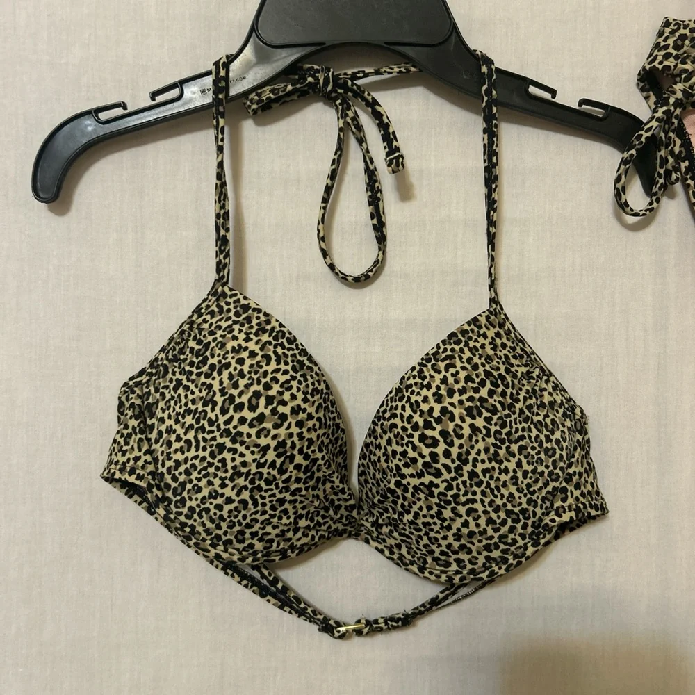 Hot Water Leopard Print Bikini - Picture 2 of 7